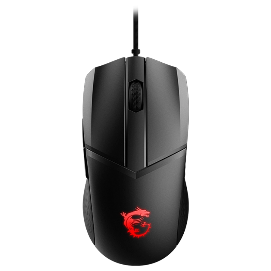 MOUSE GAMER MSI CLUTCH GM41 LIGHTWEIGHT 16K DPI 6 BOTONES RGB SWITCH OMRON CABLE FRIXIONFREE USB