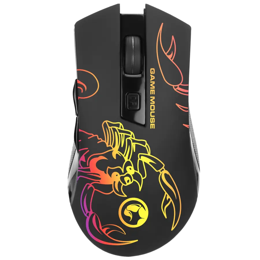 Mouse Gamer Marvo M209 6400dpi 6 Botones LED 7 Colores