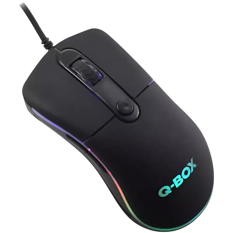 Mouse Gamer Q-BOX M993 4000 DPI 6 Botones RGB