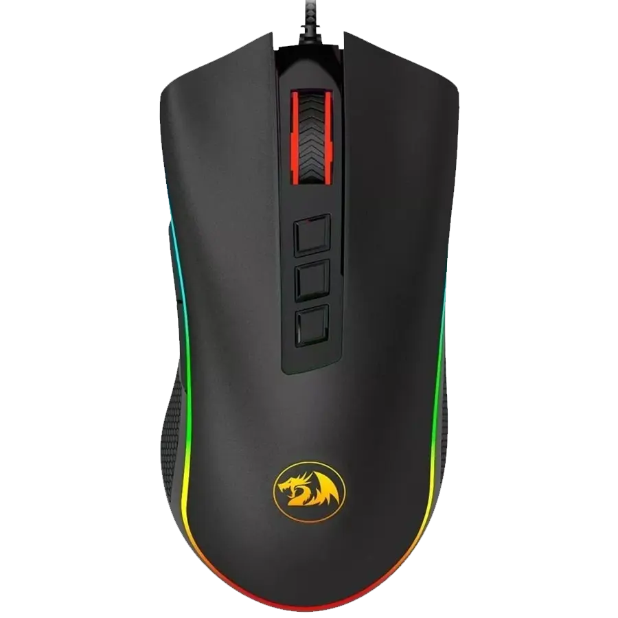 Mouse Gamer Redragon Cobra Chroma M711 RGB 10K DPI 8 Botones Negro