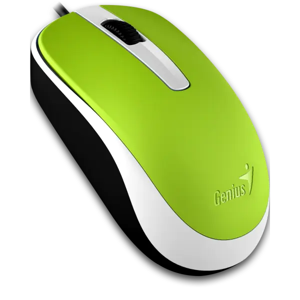 Mouse Genius DX-120 G5 Ambidiestro USB Verde