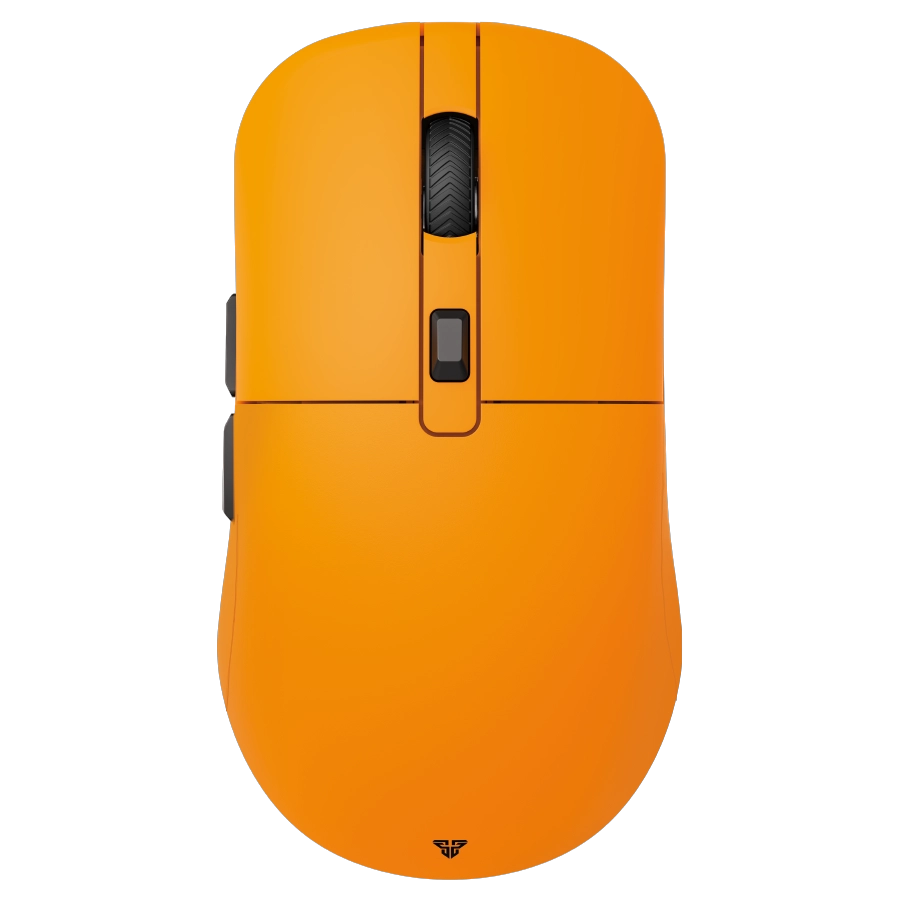 MOUSE INALÁMBRICO GAMER FANTECH KANATA S WIRELESS WG9S 12K DPI USB 2.4G RECARGABLE AMARILLO