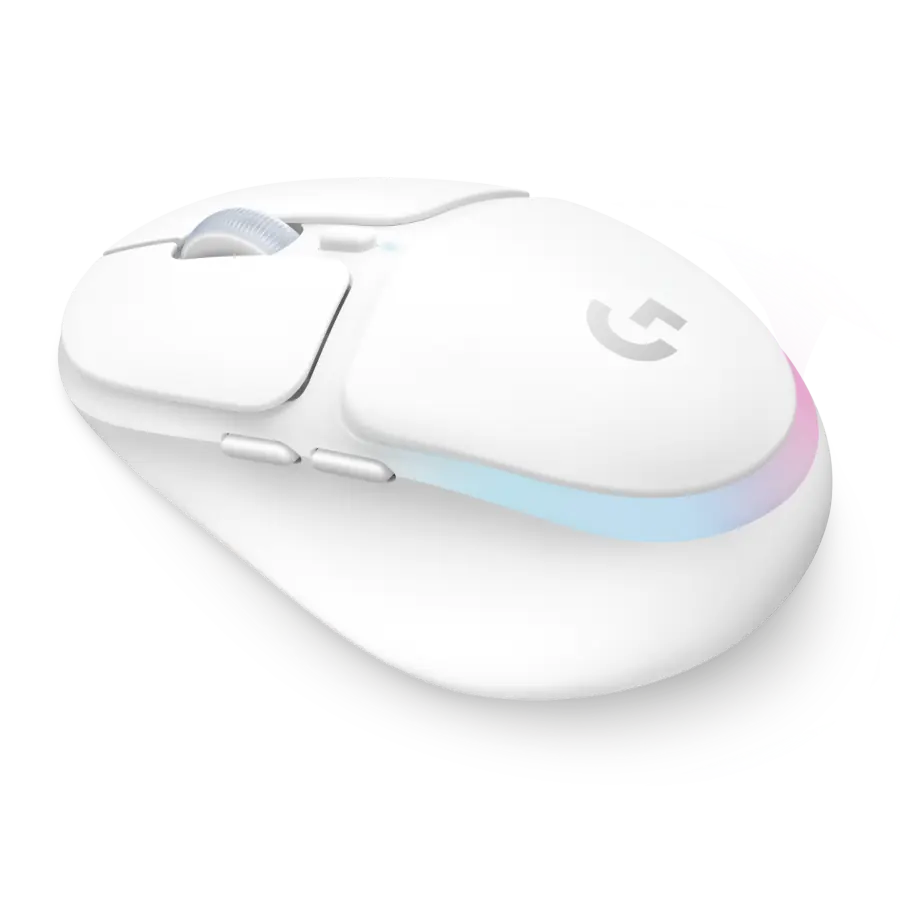 Mouse Inalámbrico Gamer Logitech G705 8200dpi 6 Botones RGB LIGHTSPEED/Bluetooth Blanco