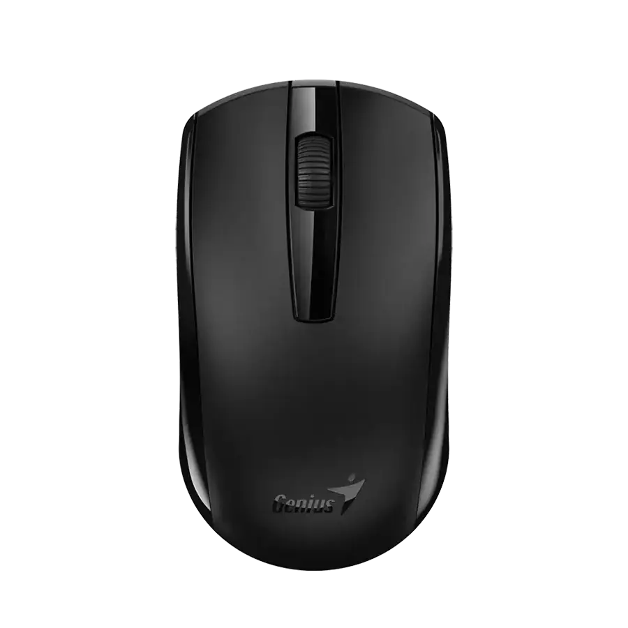 Mouse Inalámbrico Genius ECO-8100 Batería Recargable 1200dpi BlueEye Negro
