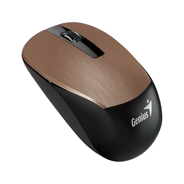 Mouse Inalámbrico Genius NX-7015 BlueEye 1200dpi Marrón