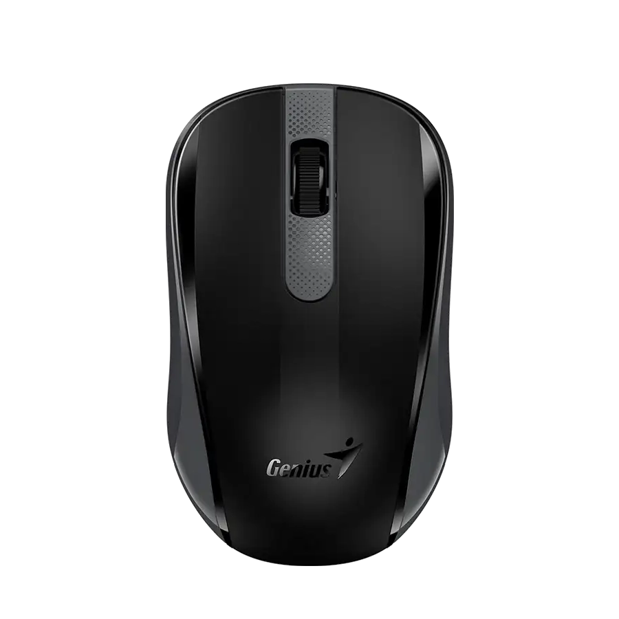 MOUSE INALÁMBRICO GENIUS NX-8008S SILENCIOSO SENSOR BLUEEYE 1200DPI NEGRO