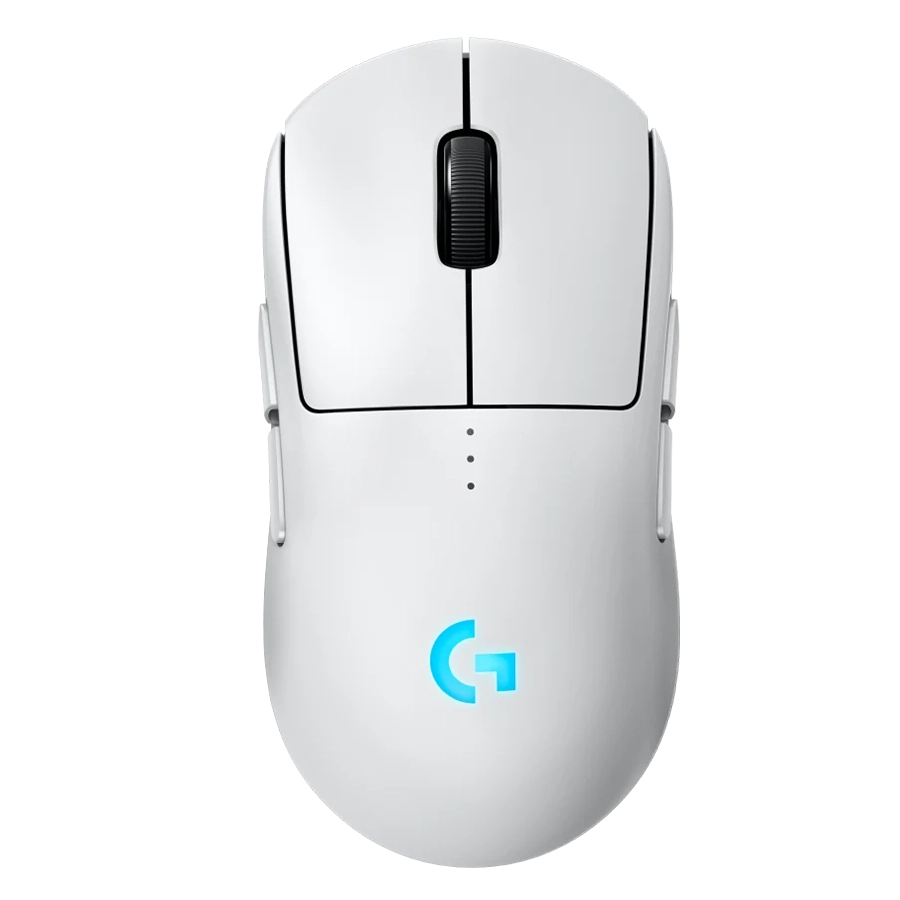 MOUSE INALÁMBRICO GAMER LOGITECH G PRO 2 LIGHTSPEED 44K DPI 8 BOTONES RGB USB-C BLANCO