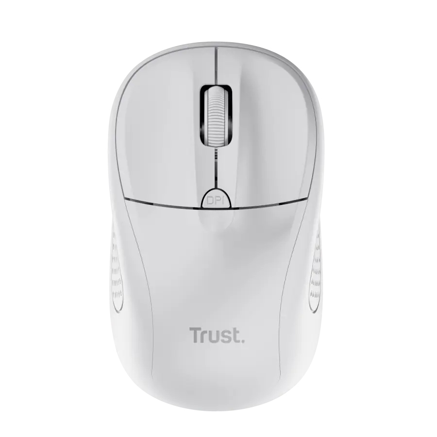 Mouse Inalámbrico Trust Primo Wireless 1600dpi Blanco Mate