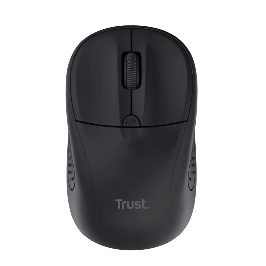 Mouse Inalámbrico Trust Primo Wireless 1600dpi Negro Mate