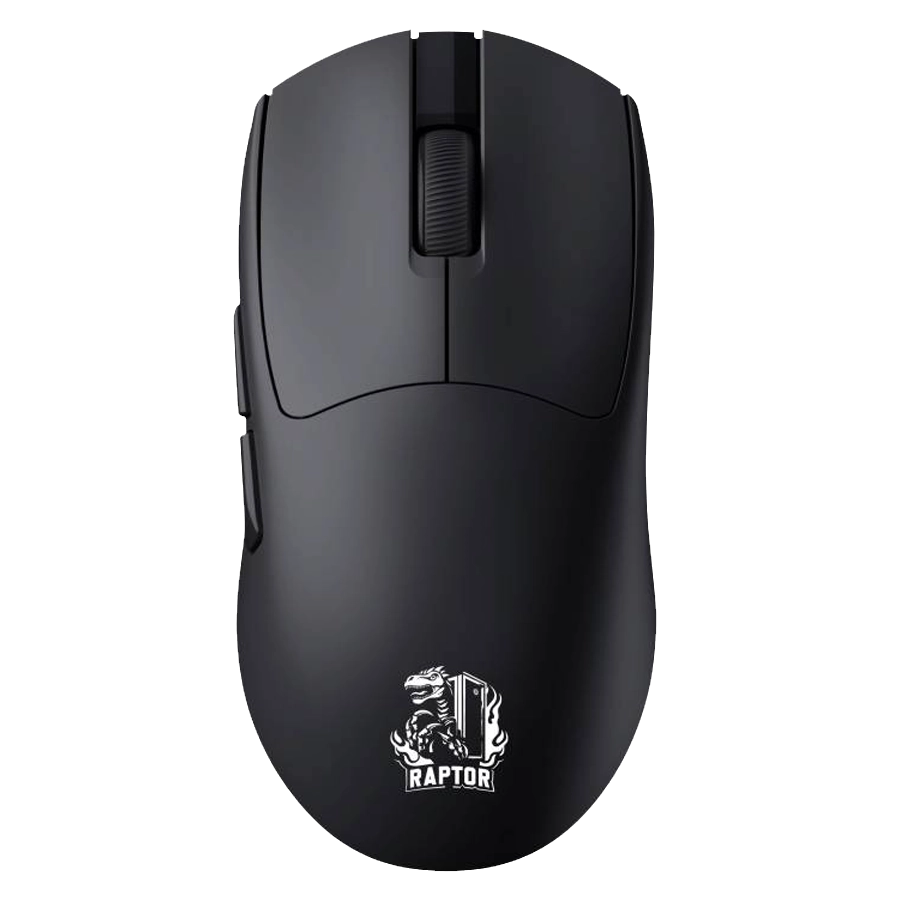 Mouse Inalámbrico Gamer Raptor Storm Grip Wireless 12.800 DPI 6 Botones 2.4G / Bluetooth / USB