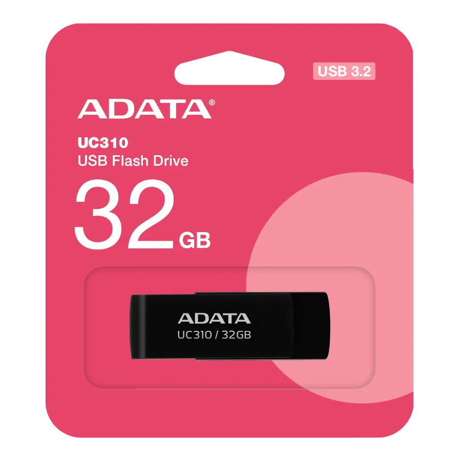 Pen Drive ADATA UC310 32GB USB 3.2 Gen1 Negro
