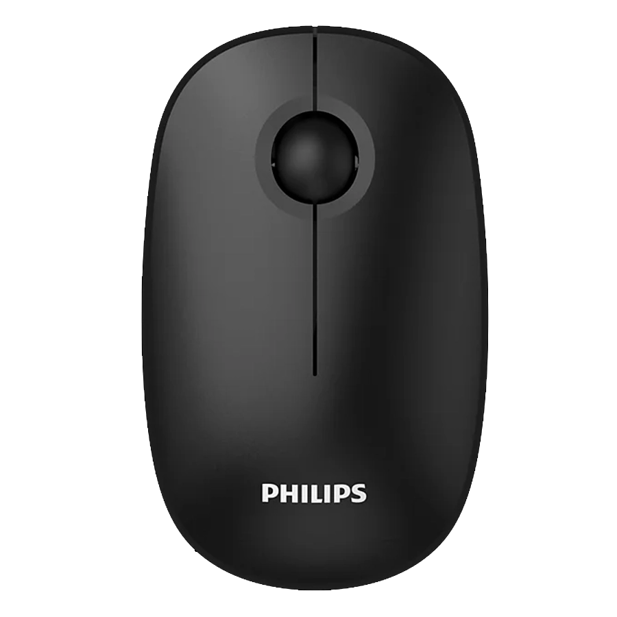MOUSE INALÁMBRICO PHILIPS SPK7378 3000 SERIES 1600 DPI USB NEGRO