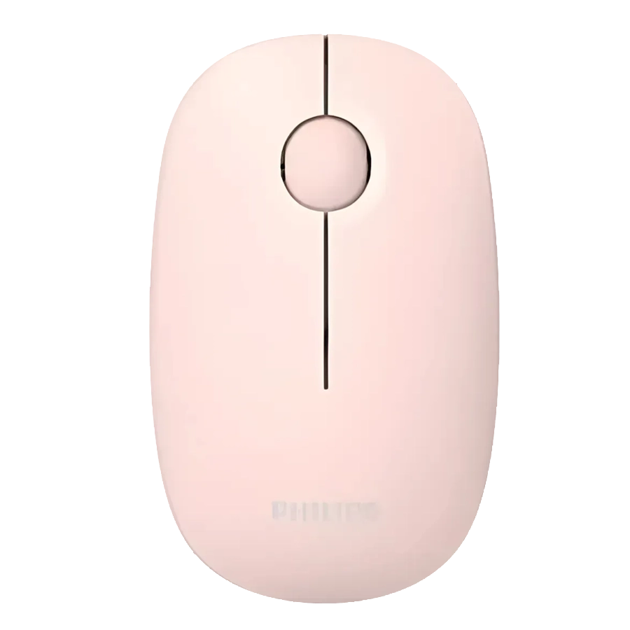 MOUSE INALÁMBRICO PHILIPS SPK7378 3000 SERIES 1600 DPI USB ROSA