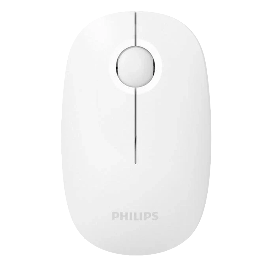 MOUSE INALÁMBRICO PHILIPS SPK7378 3000 SERIES 1600 DPI USB BLANCO