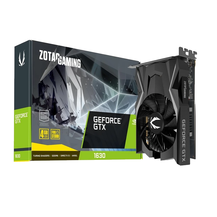 Placa de Video ZOTAC GAMING GeForce GTX 1630 4GB GDDR6 64bit PCIe 3.0