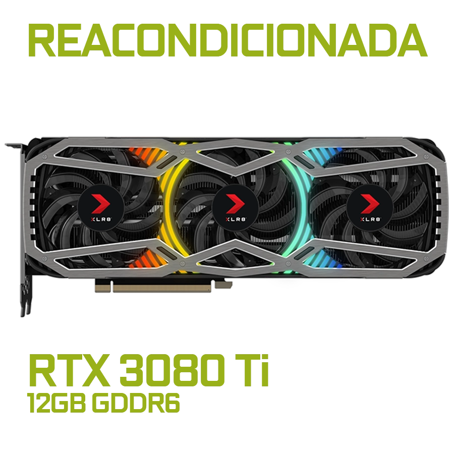 [REACONDICIONADA] Placa de Video PNY GeForce RTX 3080 Ti XLR8 Gaming REVEL EPIC-X RGB 12GB GDDR6X