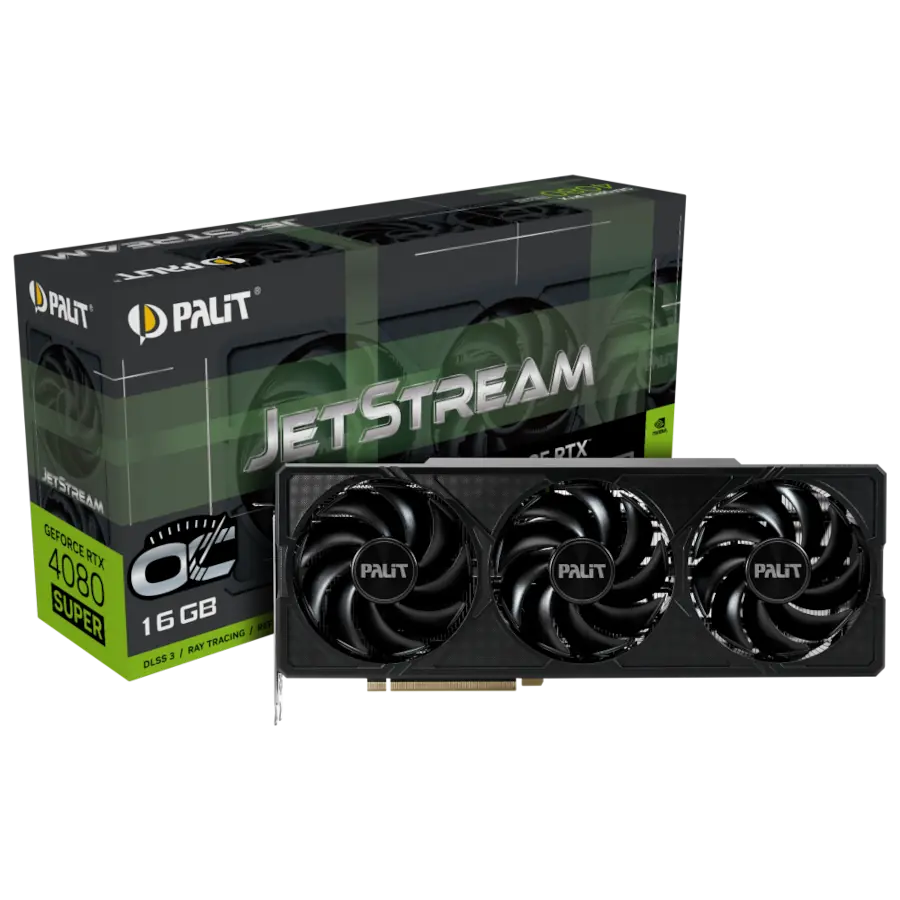 Placa de Video Palit GeForce RTX 4080 SUPER JetStream OC 16GB GDDR6X 256bit PCIe 4.0 + JUEGO