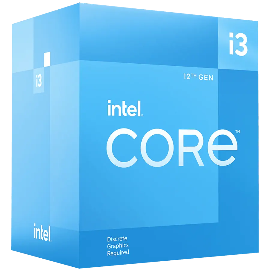 PROCESADOR INTEL CORE I3-12100F 4.3GHZ 12MB ALDER LAKE LGA1700 C/ COOLER