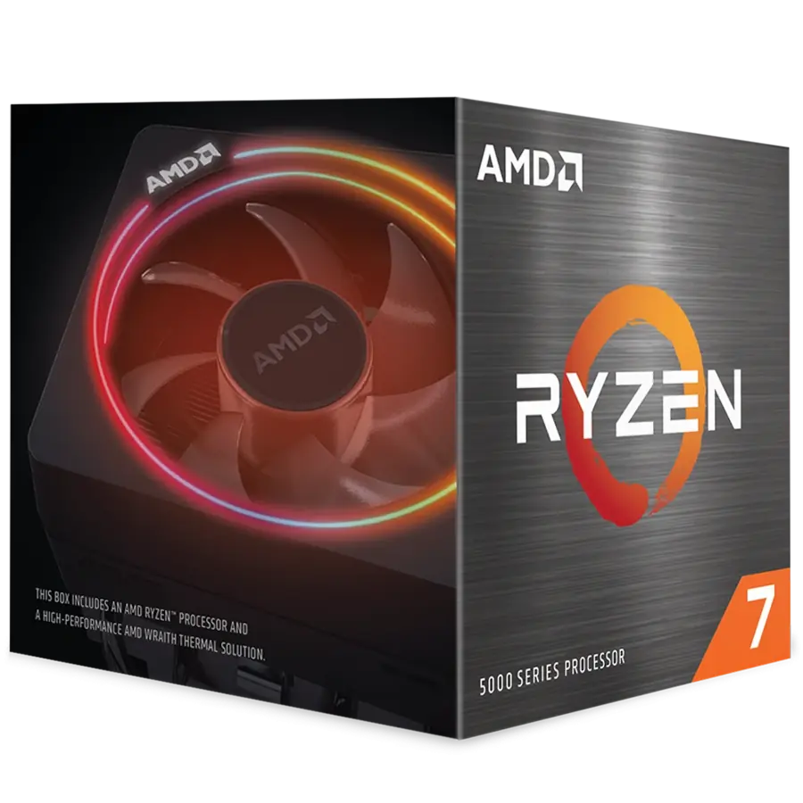 PROCESADOR AMD RYZEN 7 5800XT 4.8GHZ 32MB ZEN3 AM4 C/ COOLER RGB