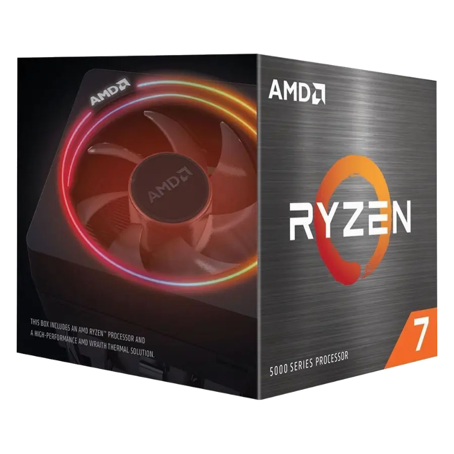 Procesador AMD Ryzen 7 5800XT 4.8GHz 32MB Zen3 AM4 c/ Cooler RGB