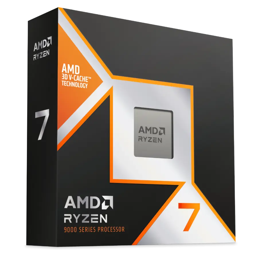 Procesador AMD Ryzen 7 9800X3D 5.2GHz 3D V-Cache 96MB Gráficos Radeon Zen5 AM5