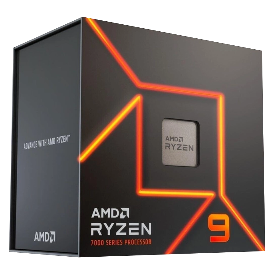 Procesador AMD Ryzen 9 7900 12C/24T 5.4GHz 76MB 65W Gráficos Radeon AM5 Zen 4 SIN COOLER