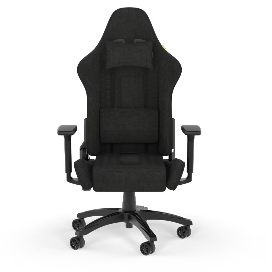 Silla Butaca Gamer CORSAIR TC100 RELAXED Tejido Suave Negro y Negro