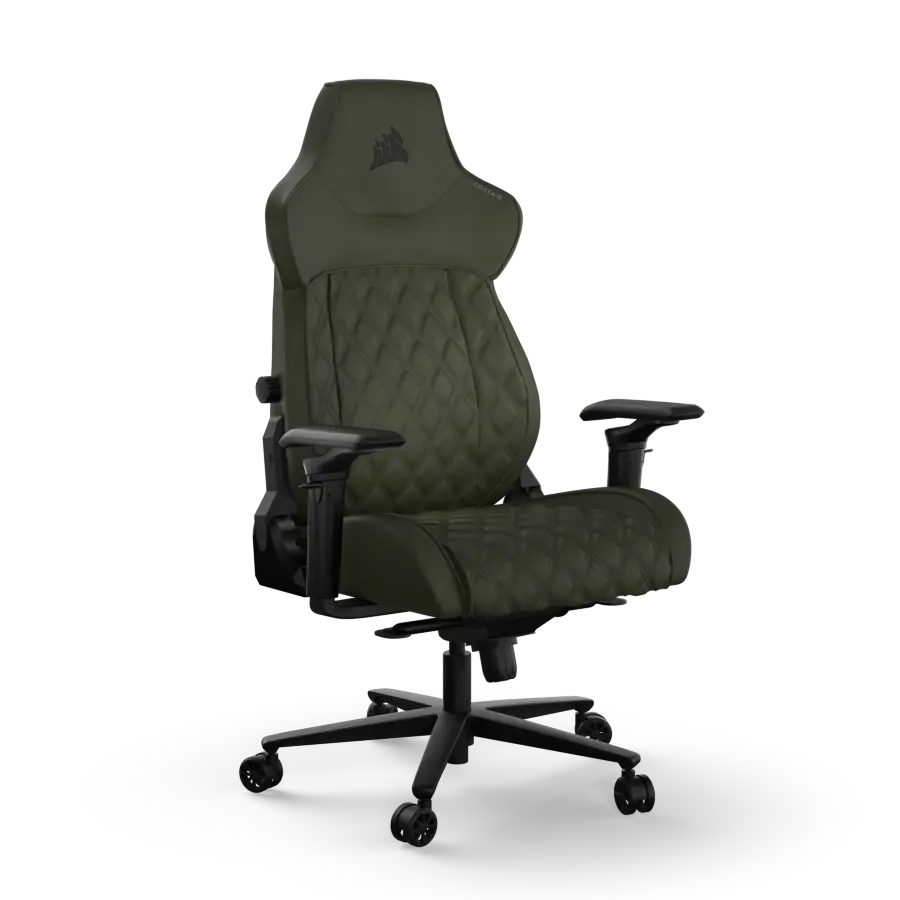 Silla Gamer CORSAIR TC500 LUXE Sherwood Tejido Verde