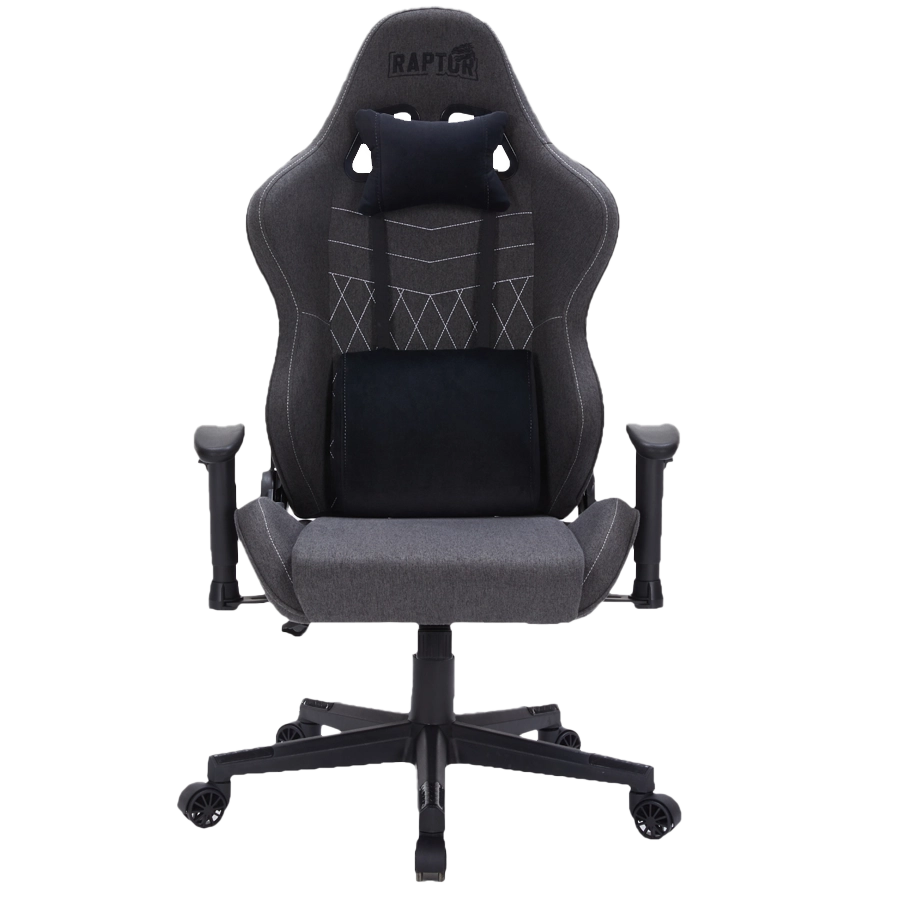 Silla Gamer Raptor Throne R1 Tela Negra