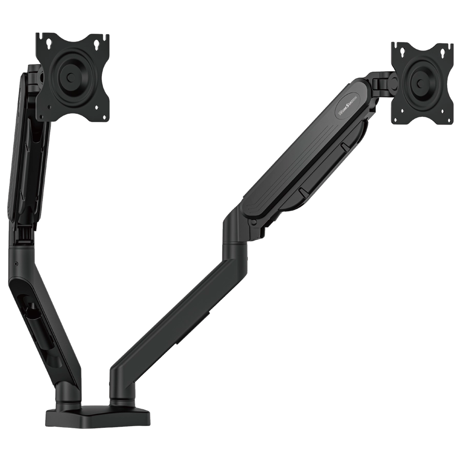 SOPORTE BRAZO PARA MONITOR FANTECH MBD1 PROMOUNT DOBLE 13-32" VESA 75-100 PISTÓN ROTACIÓN 360° NEGRO