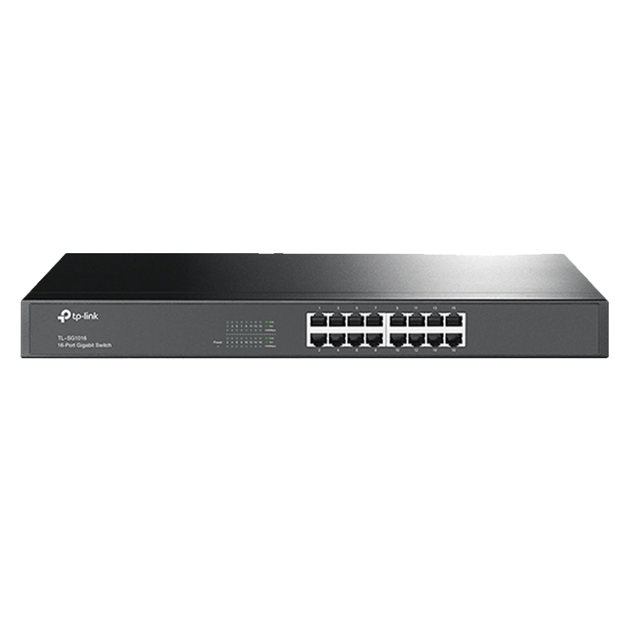 SWITCH LAN TP-LINK TL-SG1016 V17.40 16 PUERTOS GIGABIT MONTABLE RACK