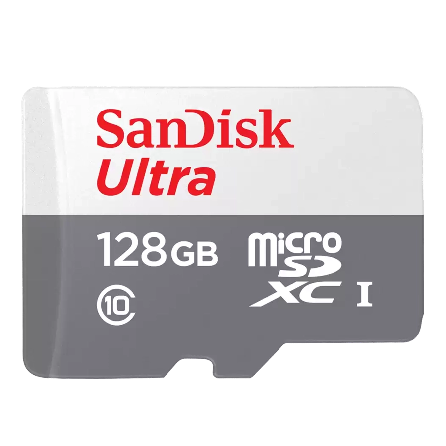TARJETA DE MEMORIA SANDISK ULTRA MICROSDXC 128GB UHS-I CLASE 10 100MB/S C/ ADAPTADOR SD