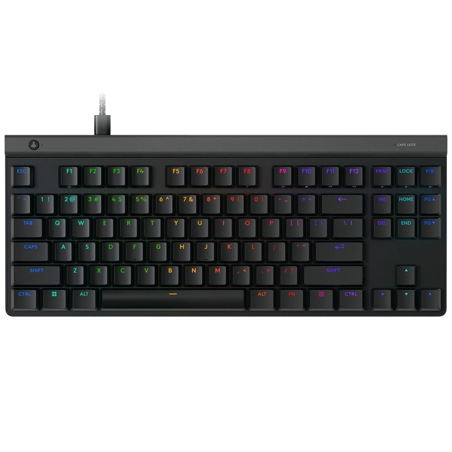 Teclado Mecánico Logitech G515 TKL Low Profile Switch Táctil RGB USB-C Negro Inglés