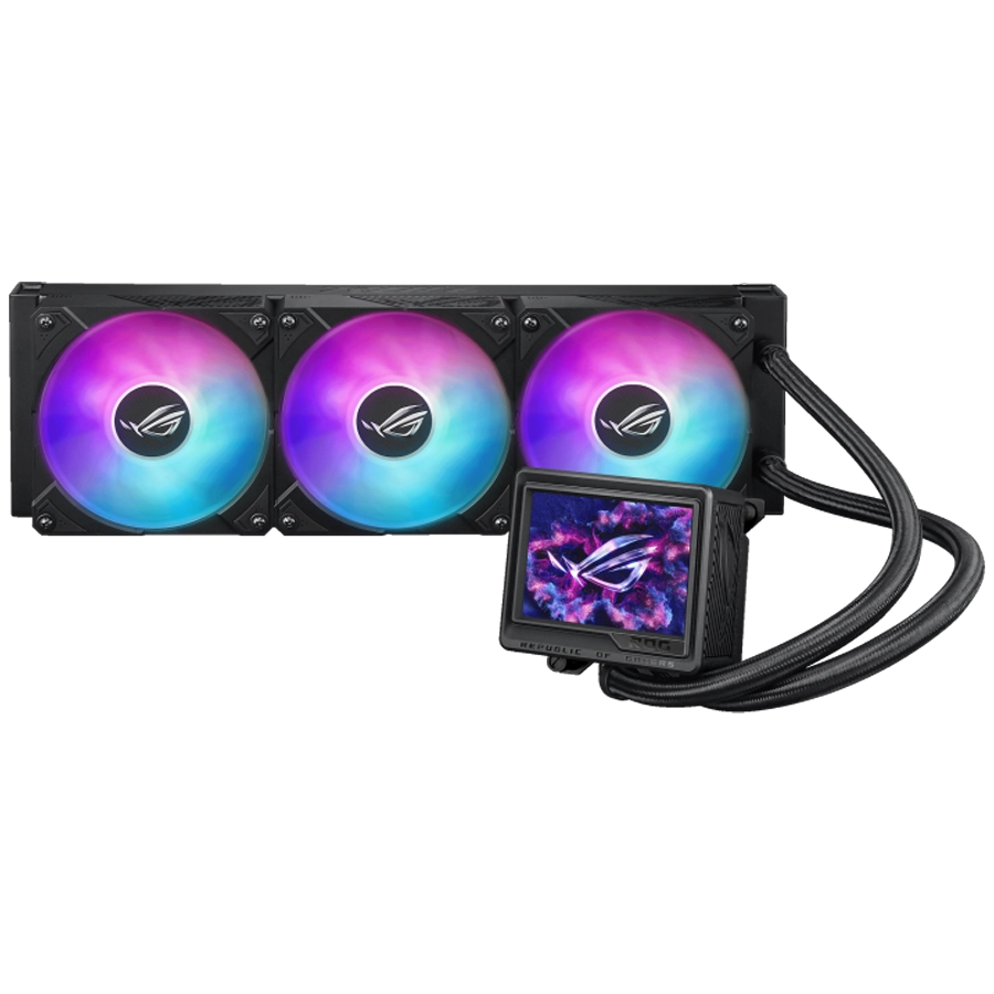 WATER COOLER CPU ASUS ROG RYUJIN III 360 ARGB EXTREME MONITOR LCD 3.5" ARGB PWM NEGRO AM5 1851