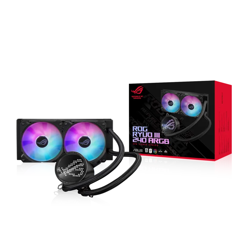 Water Cooler ASUS ROG RYUO III 240 ARGB AMD Intel comp. LGA1700 AM5