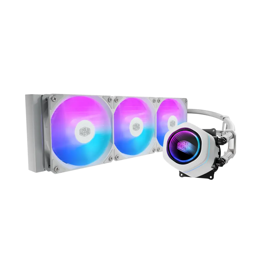 Water Cooler CPU Cooler Master MasterLiquid Core Nex 360 ARGB Blanco AM5 1851 1700