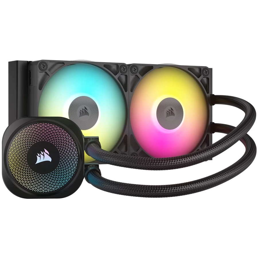 WATER COOLER CORSAIR ICUE LINK TITAN 240 RX RGB AIO NEGRO AM5 1851 1700