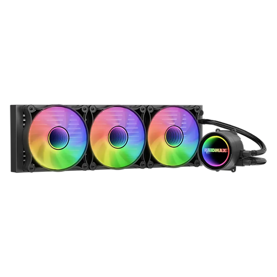Water Cooler Raidmax LS360 ARGB Infinita Cooling Negro Intel AMD comp. AM5 LGA1700