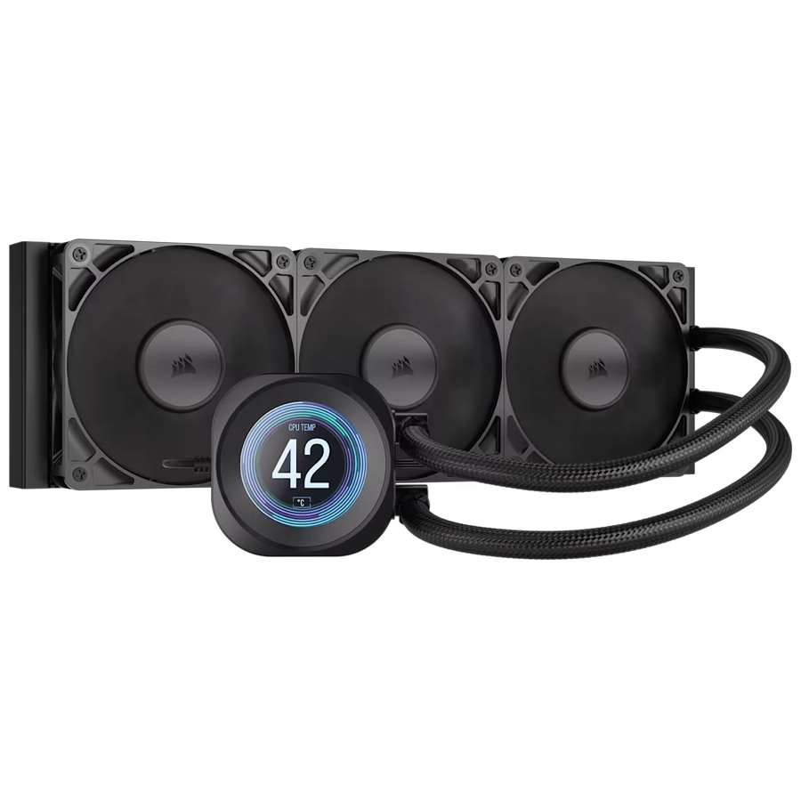 WATER COOLER CORSAIR NAUTILUS 360 RS LCD IPS PWM NEGRO AM5 AM4 1851 1700