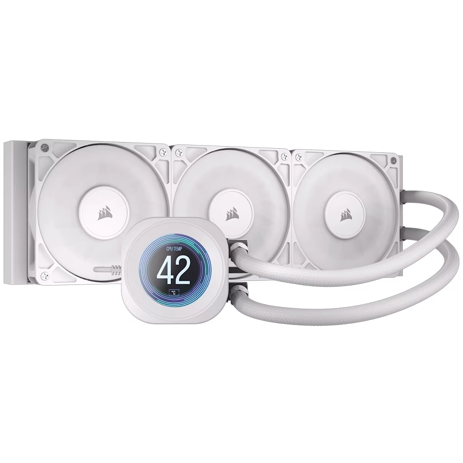 WATER COOLER CORSAIR NAUTILUS 360 RS LCD IPS PWM BLANCO AM5 AM4 1851 1700