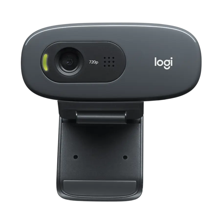 WEBCAM LOGITECH C270 HD 720P 30 FPS C/ CLIP DE MONTAJE