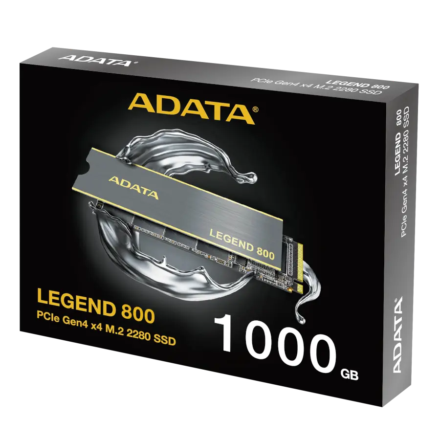 DISCO SÓLIDO SSD M.2 ADATA LEGEND 800 1000GB GEN4 X4 NVME 1.4 3500MB/S