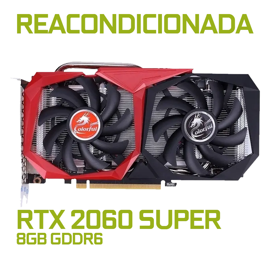 [REACONDICIONADA] Placa de Video Colorful GeForce RTX 2060 SUPER Battle Ax NB 8G-V 8GB GDDR6