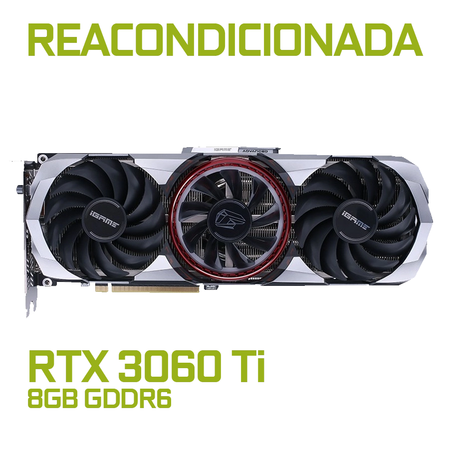 [REACONDICIONADA] PLACA DE VIDEO COLORFUL GEFORCE RTX 3060 TI IGAME ADVANCED OC-V 8GB GDDR6 PCIE 4.0
