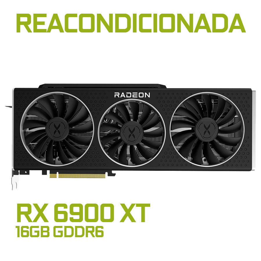 [REACONDICIONADA] Placa de Video XFX Radeon RX 6900 XT Speedster MERC 319 16GB GDDR6 256bit PCIe 4.0